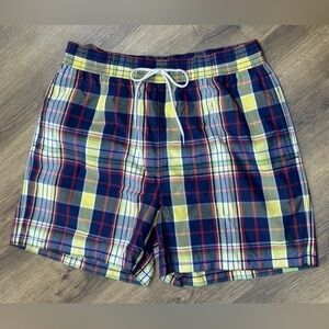 Polo Ralph Lauren Mens‎ Large Swim Trunks Plaid